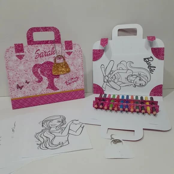 Kit Pintura na Maletinha - Barbie