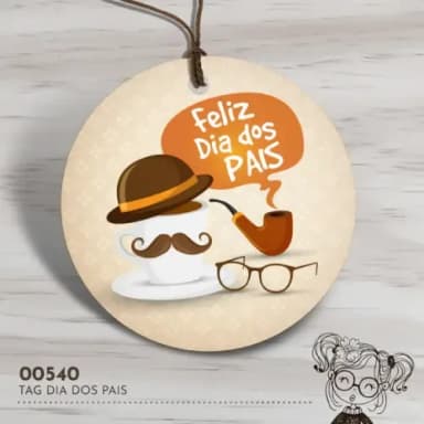 Tag Redonda Dia dos Pais - 00540