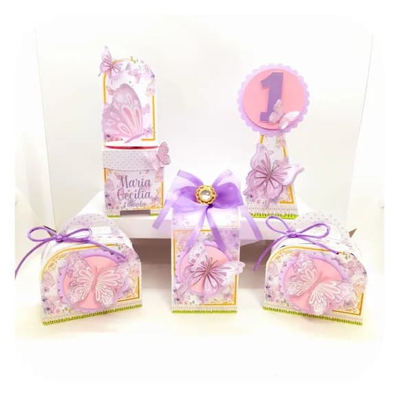 Kit 30 Lembrancinhas Jardim Encantado