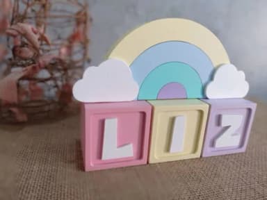 CANDY COLORS - Cubos 6x6cm TS + ARCO ÍRIS.