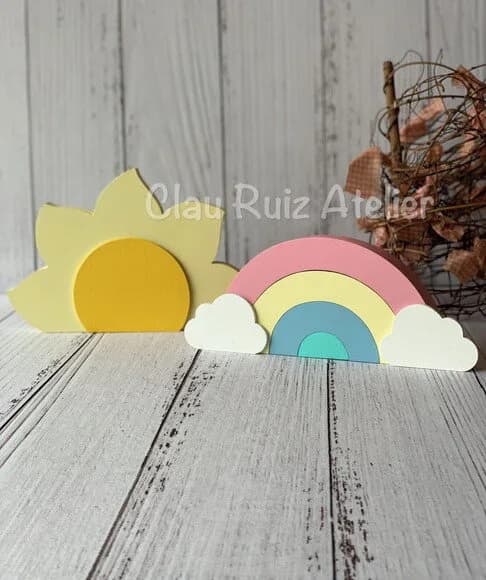 Arco Íris + Sol de Mesa