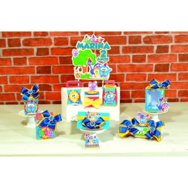 Kit 60 Lembrancinhas Galinha Pintadinha