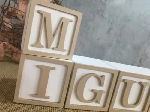 Cubos Personalizados 6x6cm Ts