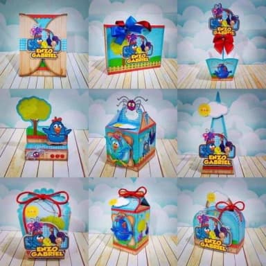 Kit 30 Lembrancinhas de Galinha Pintadinha
