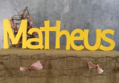 Letras Decorativas em MDF SNOOPY