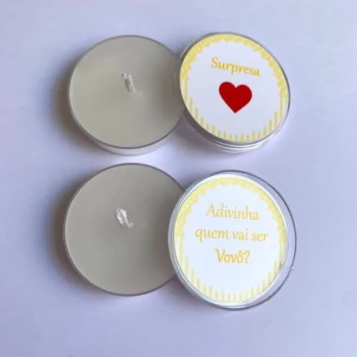 Anúncio Gravidez vela aromática