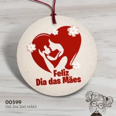 Tag Redonda Dia das Mães - 00599