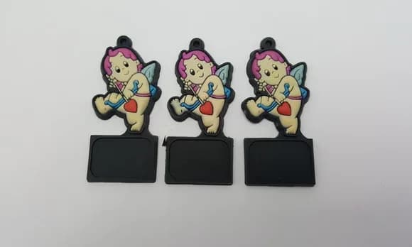 Pingente Emborrachado de Cupido com Imã