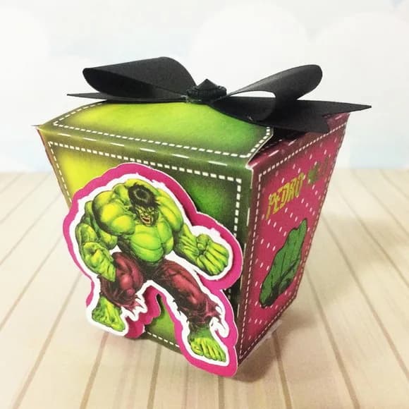 Kit 60 Lembrancinhas Hulk