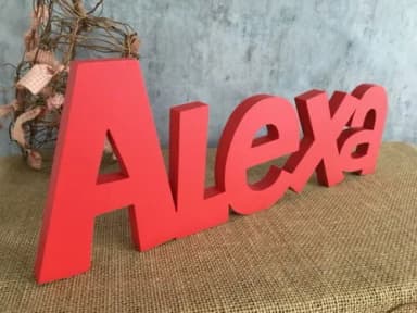Letras de MDF -Nomes Linha CH