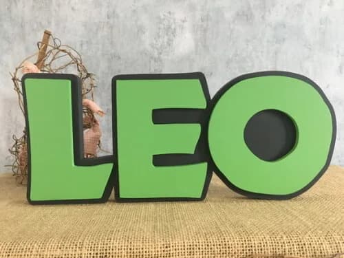Jurassic Park - Letras de MDF -Nomes
