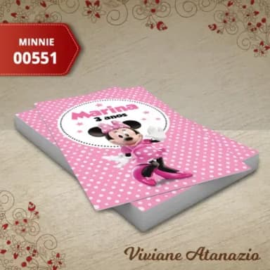 Adesivo Tubete Minnie - 00551