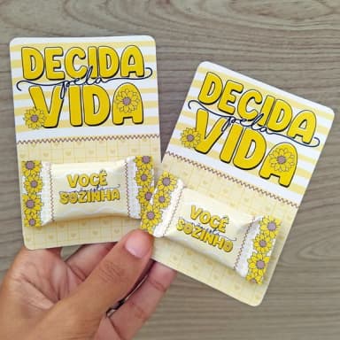 Card com Bala Setembro Amarelo