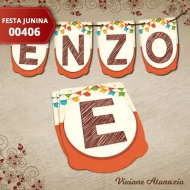 Bandeirola Festa Junina - 00406