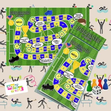 Jogo Tabuleiro Personalizado Esporte Futebol Copa Brasil