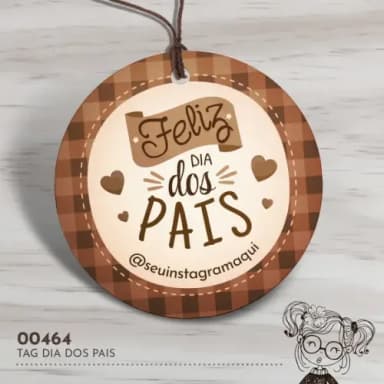 Tag Redonda Dia dos Pais - 00464