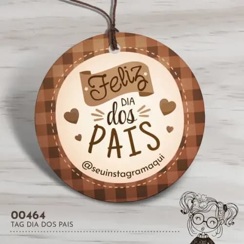 Tag Redonda Dia dos Pais - 00464