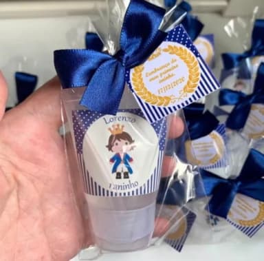 Álcool Gel 70% Lembrancinha Aniversário Pequeno Príncipe