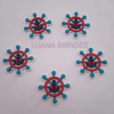 Aplique Emborrachado de Leme - Pct com 10 Unid