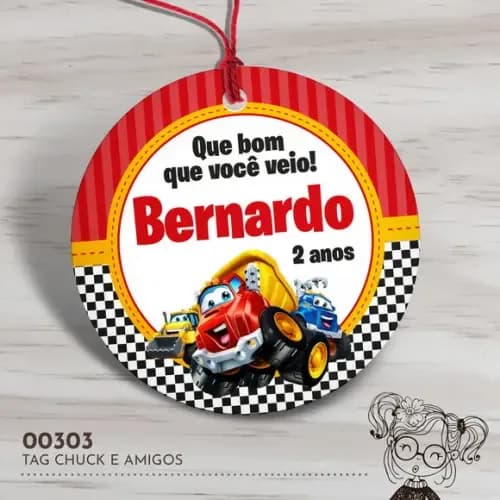 Tag Redonda Chuck e Amigos - 00303