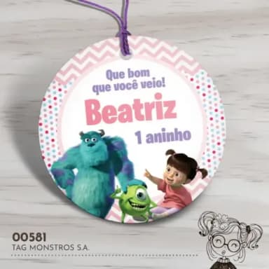 Tag Redonda Monstros S.a. - 00581