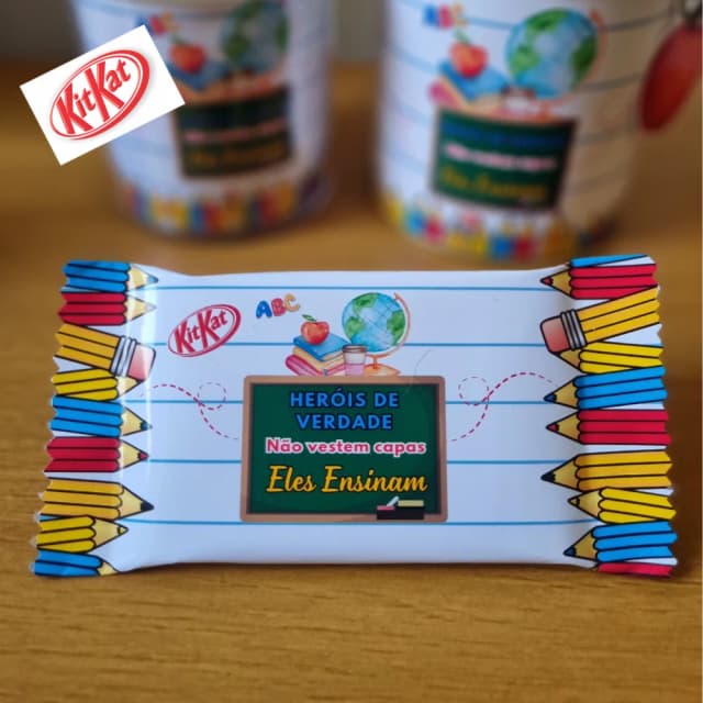 KitKat Personalizado Dia dos Professores