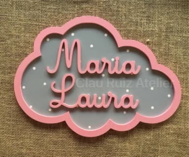 Enfeite de Porta de Maternidade - Decoração Bebê