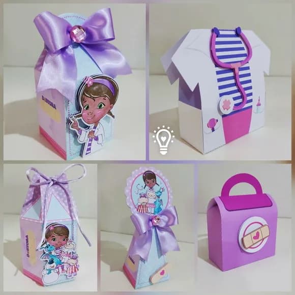 Kit 60 Lembrancinhas Doutora Brinquedos
