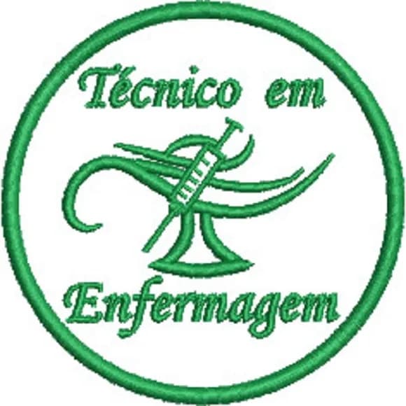 Matriz de Bordado Símbolo Técnico de Enfermagem