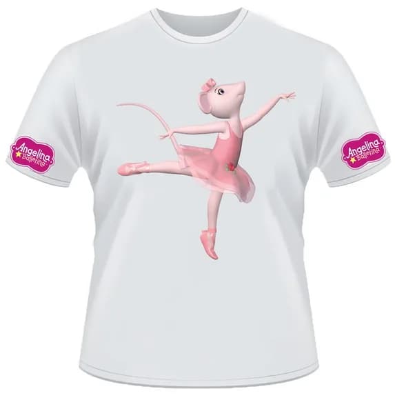 Camiseta Angelina Ballerina