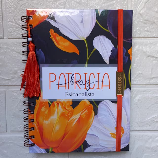 Planner 2027 Personalizado A5| Planner Diário e Semanal para Organização e Planejamento Floral