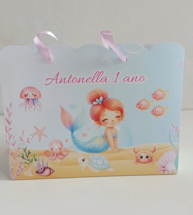 Sacola Personalizada Sereia
