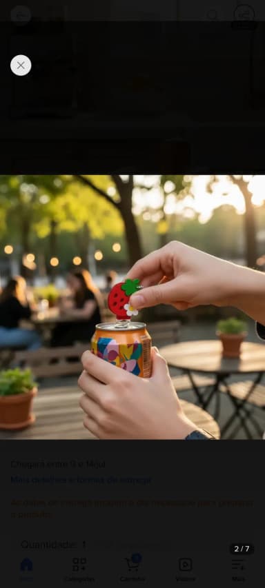 Abridor de Latinhas Personalizado – Proteção para Unhas e Alongamentos