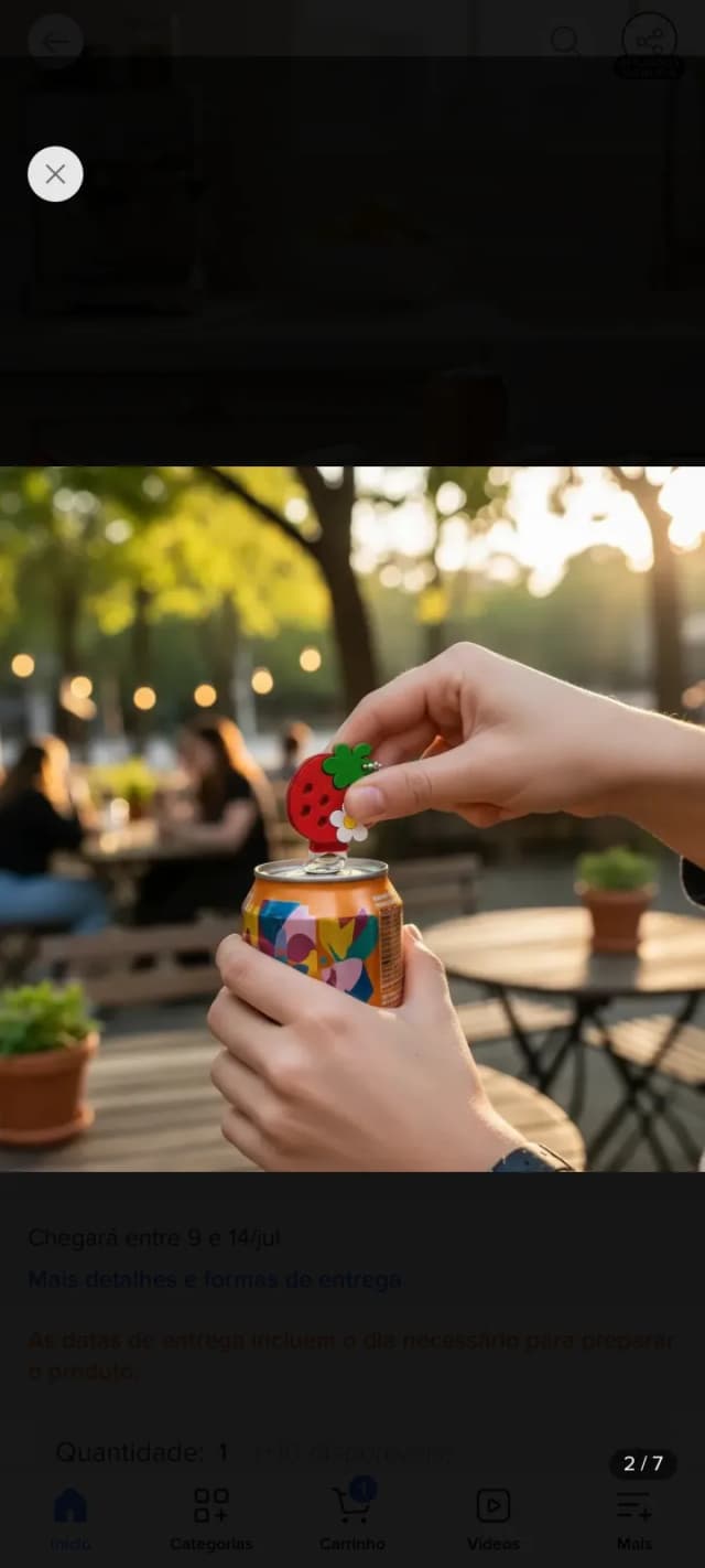 Abridor de Latinhas Personalizado – Proteção para Unhas e Alongamentos