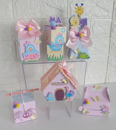 Kit 60 Lembrancinhas Galinha Pintadinha