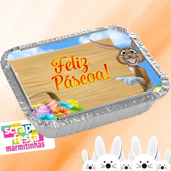 Marmitinhas Personalizadas Festa Páscoa