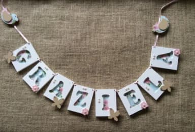 PORTA DE MATERNIDADE VARAL DE LETRAS