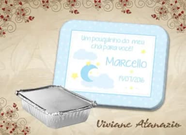 Adesivo Marmitinha Nuvens - 00024