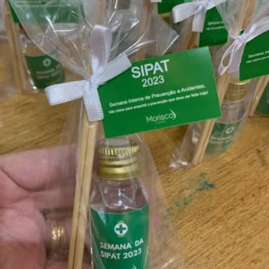 Brinde Corporativo Sipat Mini Aromatizador com Logo
