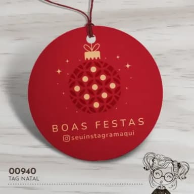 Tag Redonda Natal - 00940