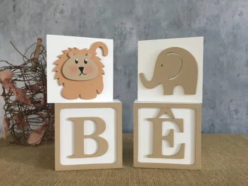 Cubos Toy Story 10x10 ELEFANTE E LEÃO