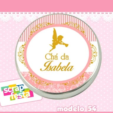 Lembrancinhas de Chá de Bebê Latinhas
