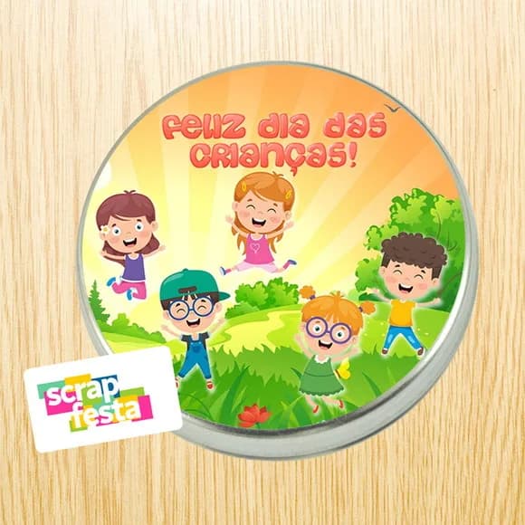 Latinhas Personalizadas Festa Dia das Crianças