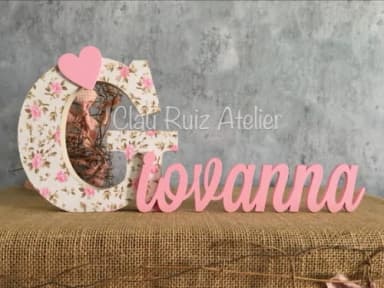 Jardim Encantado - Nomes Personalizados