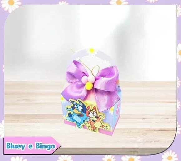 Kit 30 Lembrancinhas Bluey