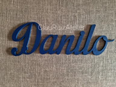 Nome De Parede em MDF