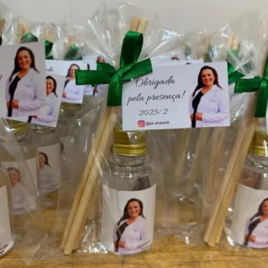 Lembrancinha Formatura Psicologia Mini Aromatizador