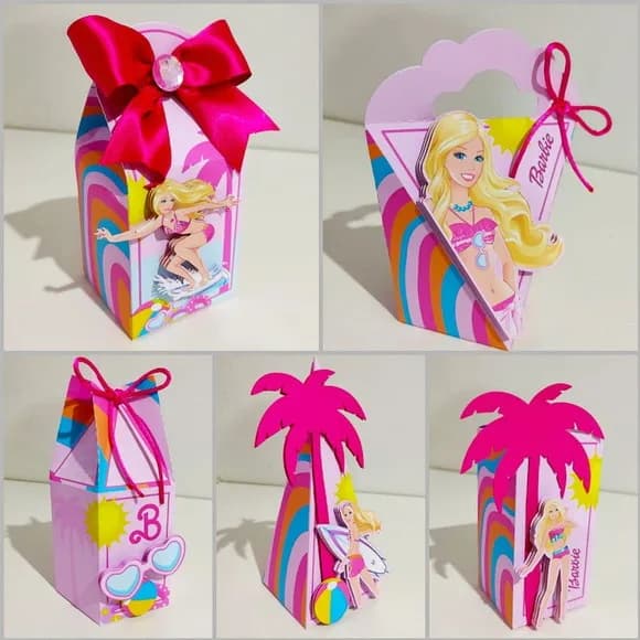 Kit 60 Lembrancinhas - Barbie