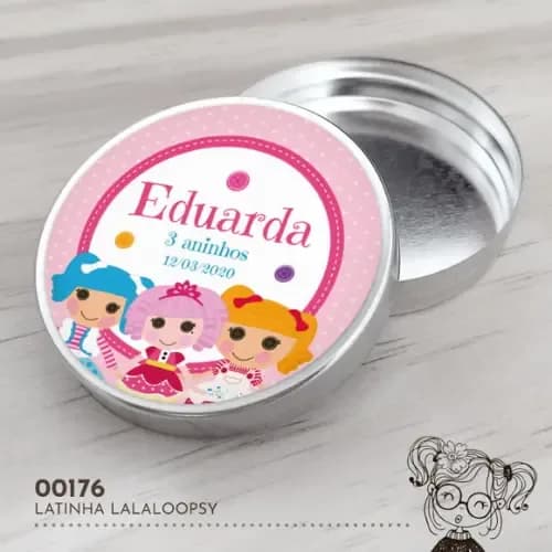 Latinha Adesivada Lalaloopsy - 00176