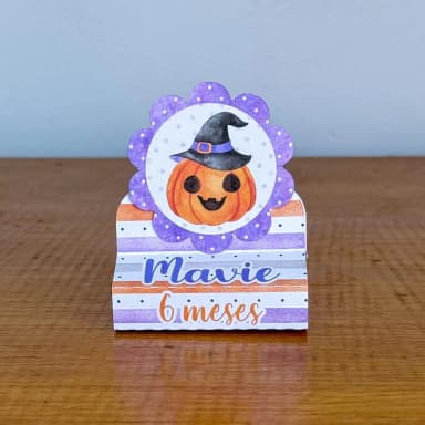 PEGUE E MONTE - Porta Bis Duplo Personalizados HALOWEEN - Decoração de Festa | Lembrancinhas | Aniversário | Personalizados